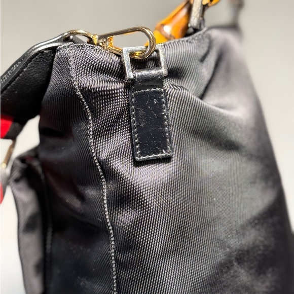 Authentic GUCCI Nylon Handbag - Picture 7 of 17